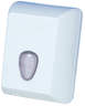 Hajtogatott toalettpapírtartó - méret:215x125x160 mm hajt.toalettpapírhoz - fehér - 479x600 pixel - 55063 byte